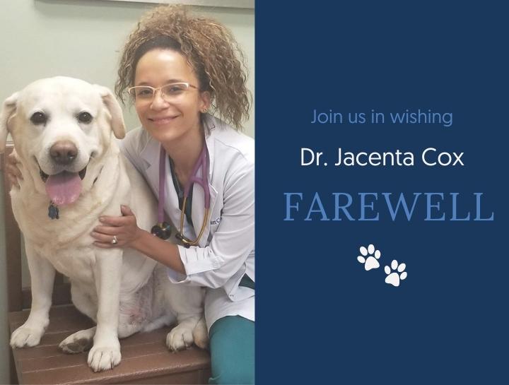 Farewell to Dr. Jacenta Cox